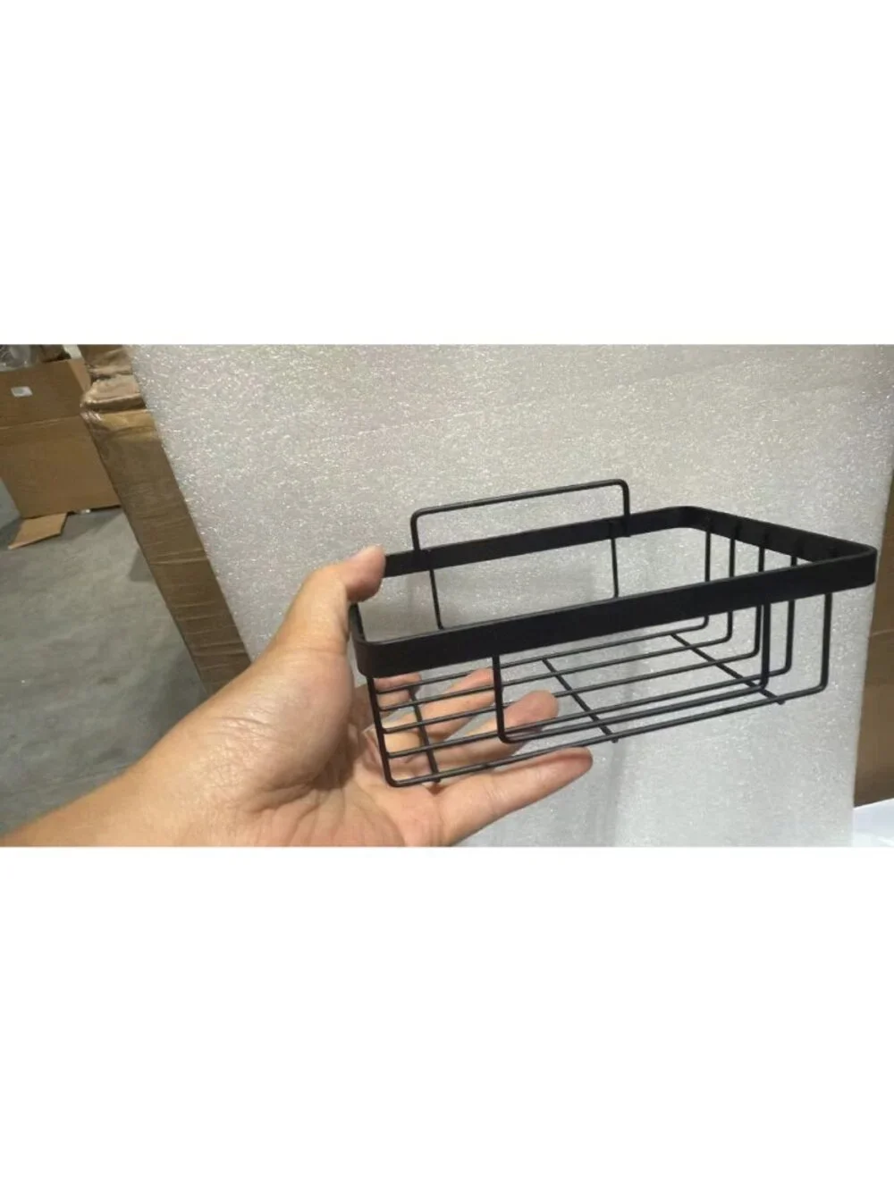 5 Pack Self Adhesive Bathroom Shower Storage Shelves Wall Mount Metal Shower